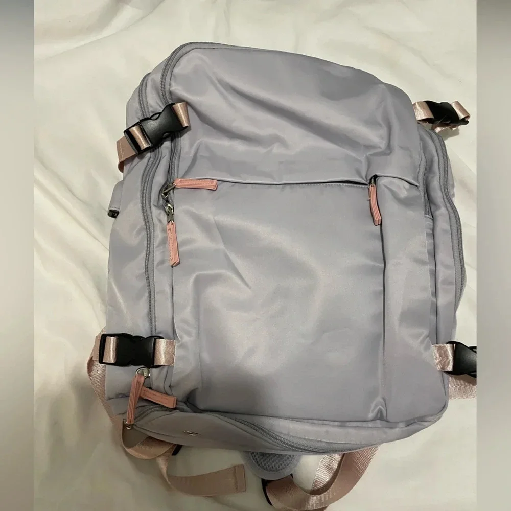 Sz 42*32cm Men Women Laptop Backpack lightweight travel Bag fit for business - Picture 3 of 10